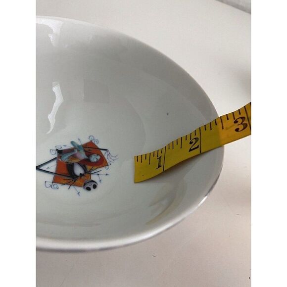 Nightmare Before Christmas Jack Sally Zero Ceramic Cereal Ramen Bowl NEW - Picture 7 of 7
